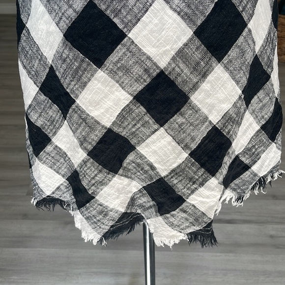 Philosophy Republic Black & White Plaid Haltered Dress Size 8P - Picture 6 of 8